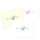 Elegant Ampersand Folded Note Cards - Raised Ink Image 3 of 4